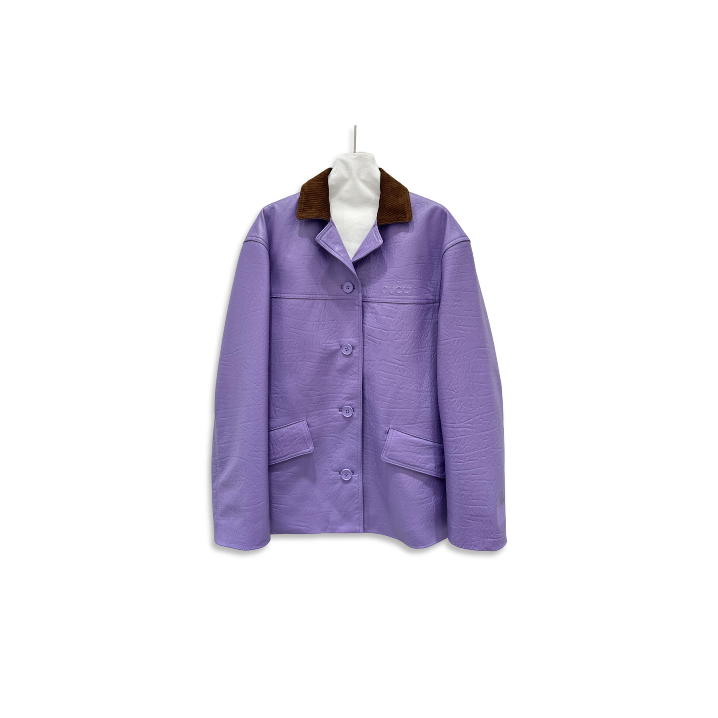 GUCCI LEATHER JACKET 815822